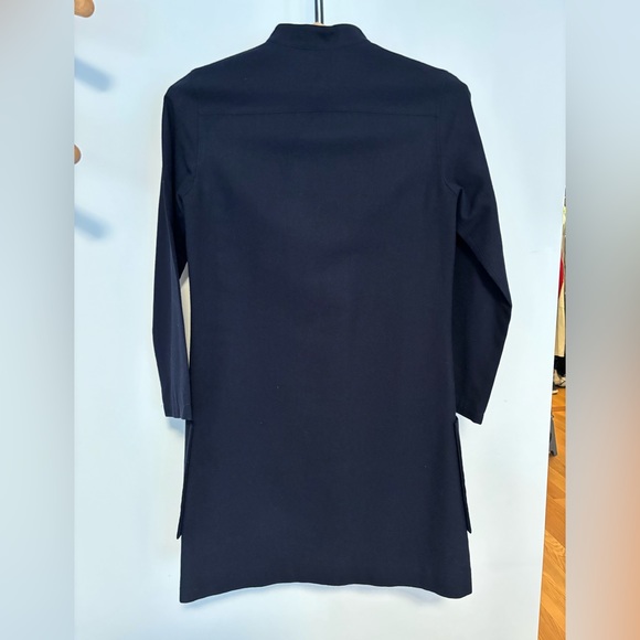 A.P.C. Navy Wool Dress Size S - Picture 2 of 4